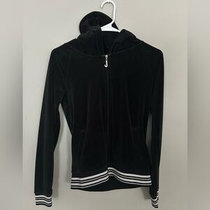 Juicy Couture velour zip up hoodie